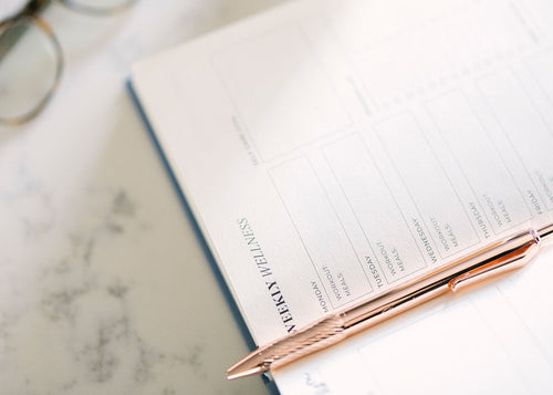 Undated Productivity Planner